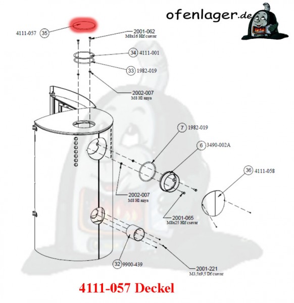 4111-057 Deckel