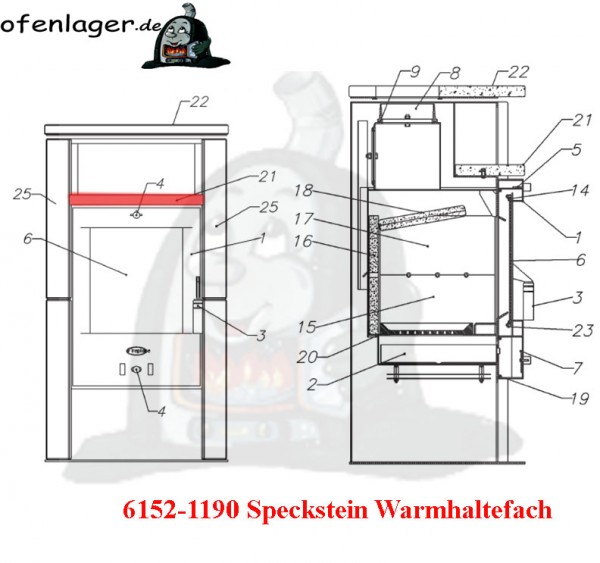 6152-1190 Speckstein