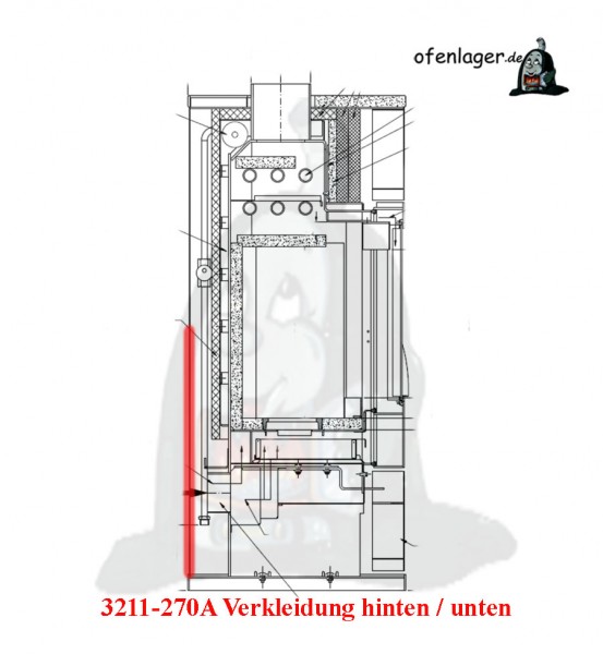 3211-270A Verkleidung hinten unten