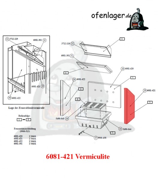 6081-421 Vermiculite