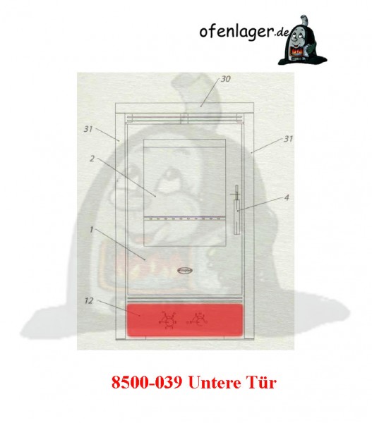 8500-039 Untere Tür