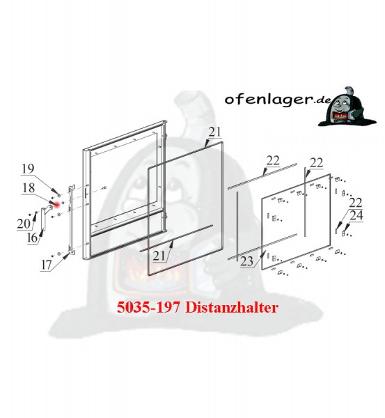 5035-197 Distanzhalter