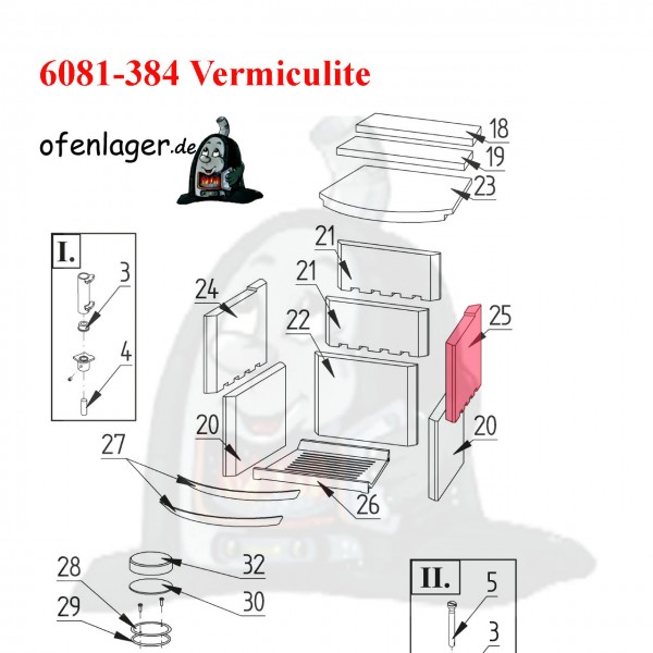 6081-384 Vermiculite