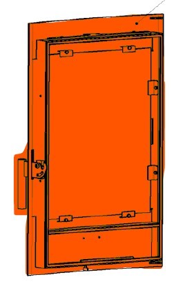 8400-470A Feuerraumtür