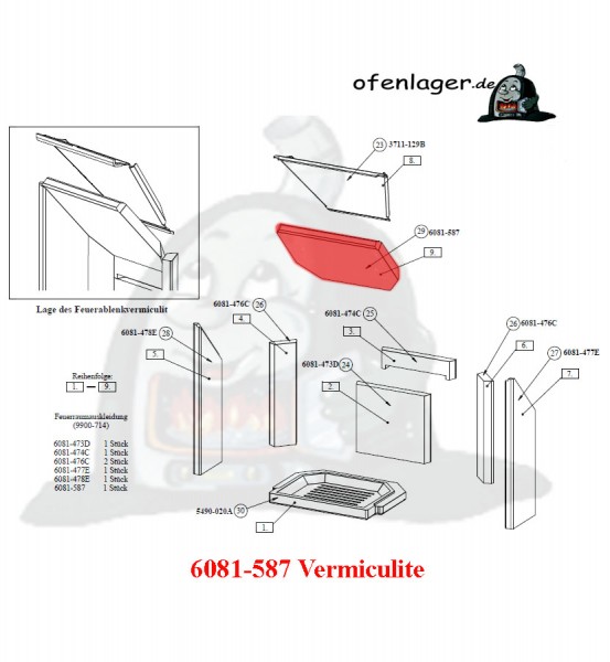 6081-587 Vermiculite