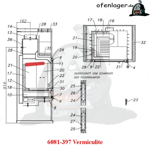 6081-397 Vermiculite