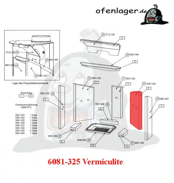 6081-325 Vermiculite