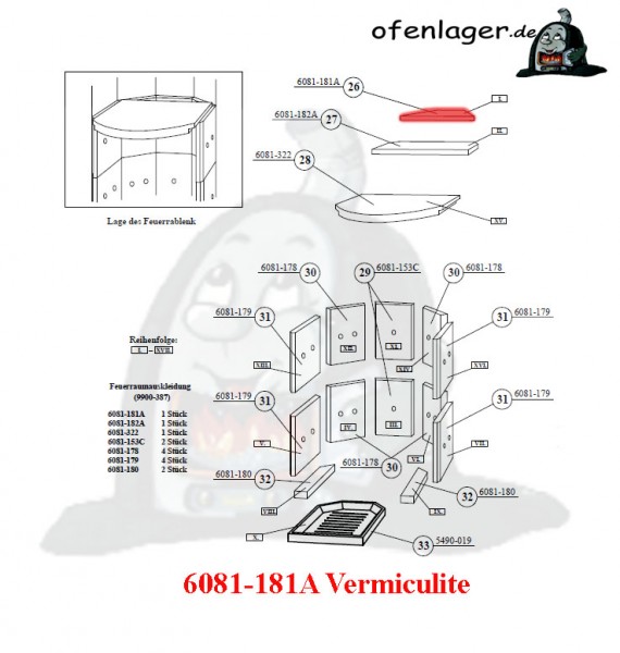 6081-181A Vermiculite