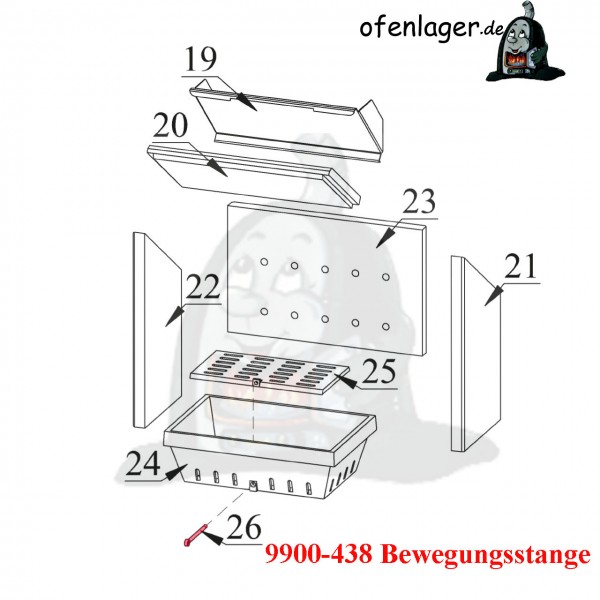 9900-438 Bewegungsstange