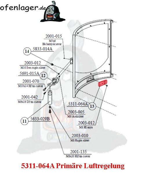 5311-064A Primäre Luftregelung