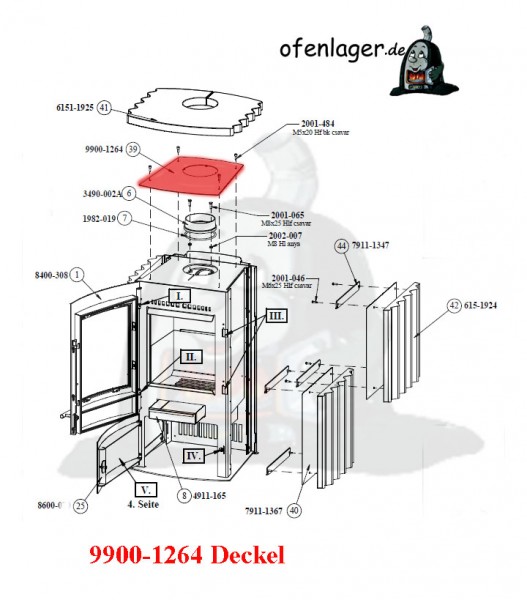 9900-1264 Deckel