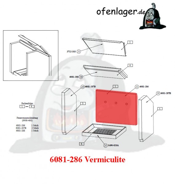 6081-286 Vermiculite