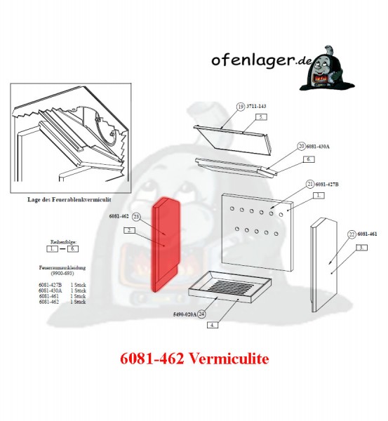 6081-462 Vermiculite