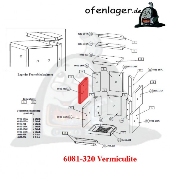 6081-320 Vermiculite