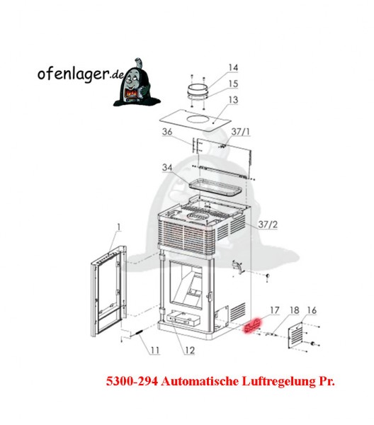 5300-294 automatische Luftregelung primär