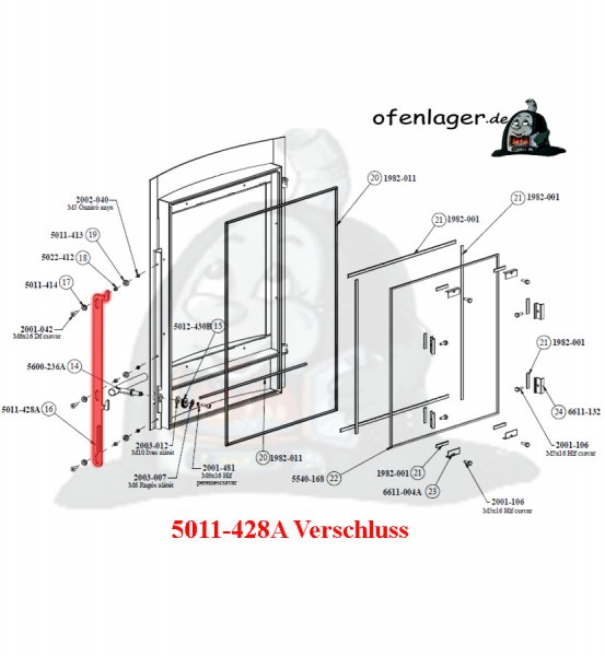 5011-428A Verschluss