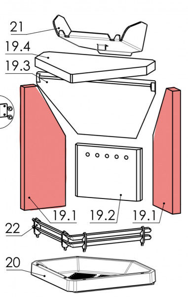 6081-1300D Vermiculite / 1Stück