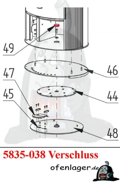 5835-038 Verschluss