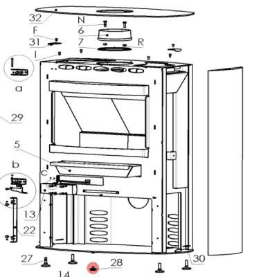 Ersatzteile fr Ihren Fireplace | Onlineshop fr Rauchrohre - Kaminfen -  Ersatzteile - Zubehr