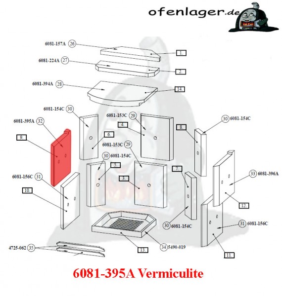 6081-395A Vermiculite neu