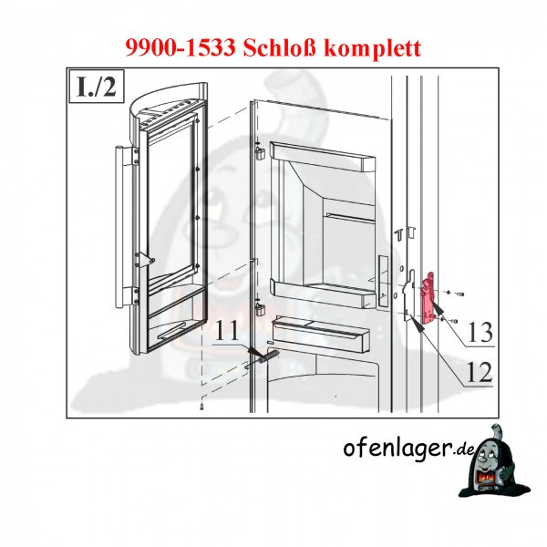 9900-1533 Schloß Komplett