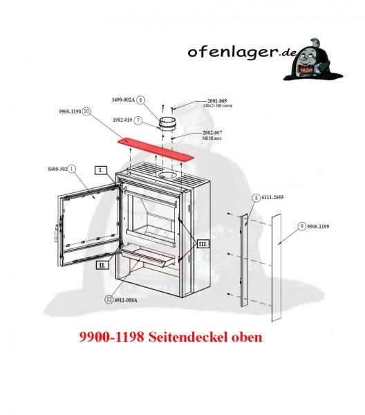9900-1198 Seitendeckel oben