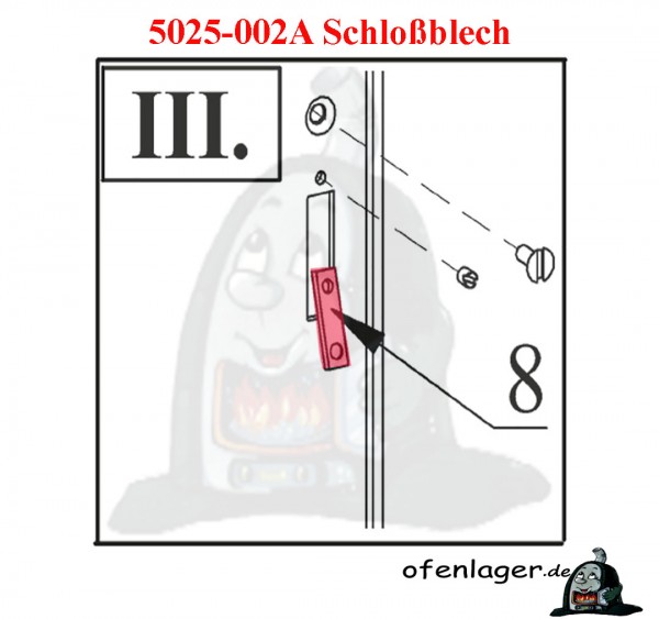 5025-002A Schloßblech