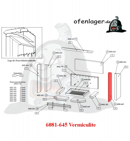 6081-645 Vermiculite