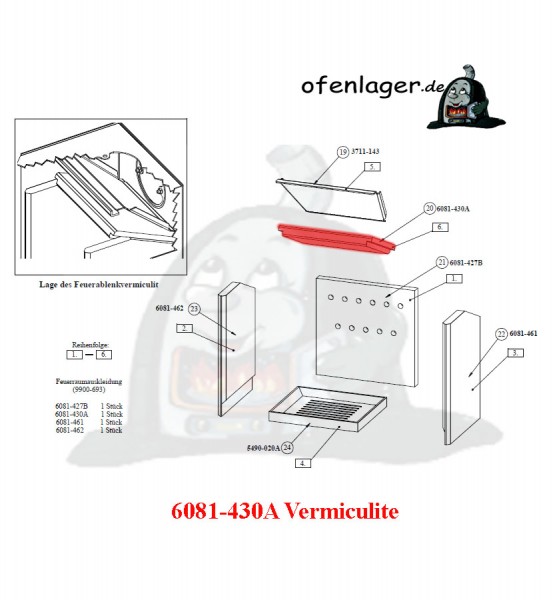 6081-430A Vermiculite