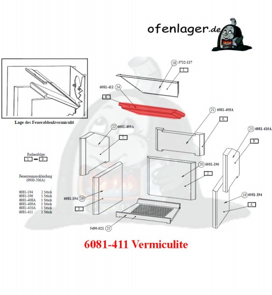 6081-411 Vermiculite