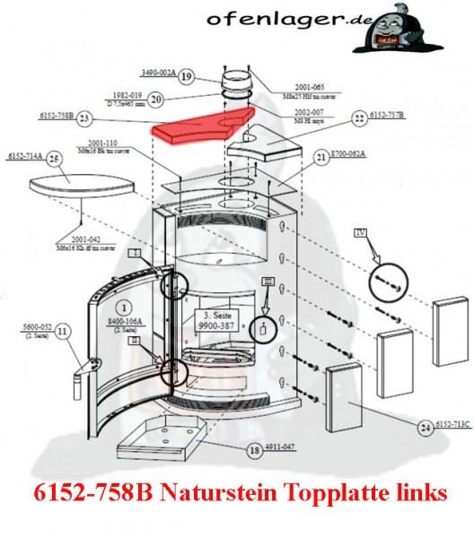 6152-758B Naturstein