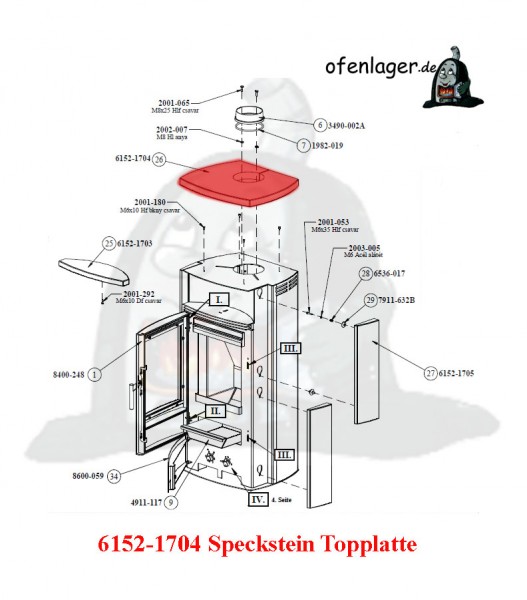 6152-1704 Speckstein