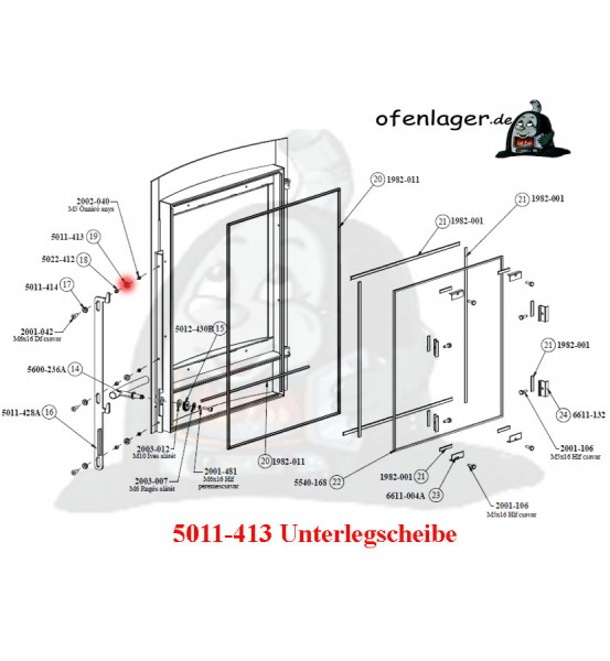 5011-413 Unterlegscheibe