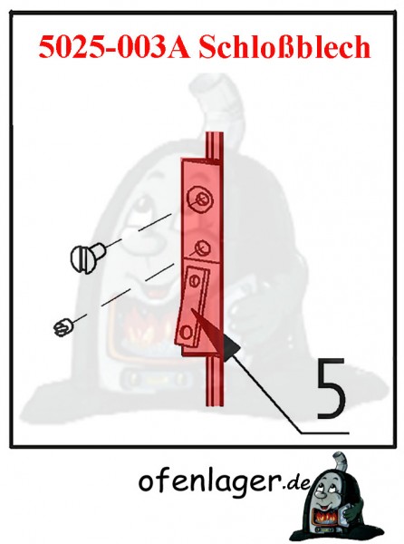 5025-003A Schloßblech