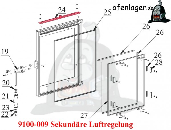 9100-009 Sekundäre Luftregelung