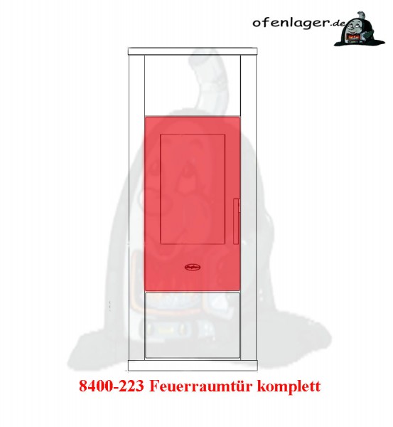 8400-223 Feuerraumtür komplett