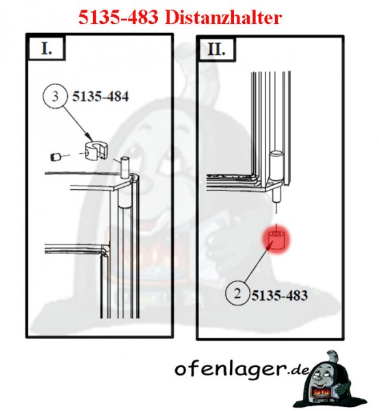 5135-483 Distanzhalter