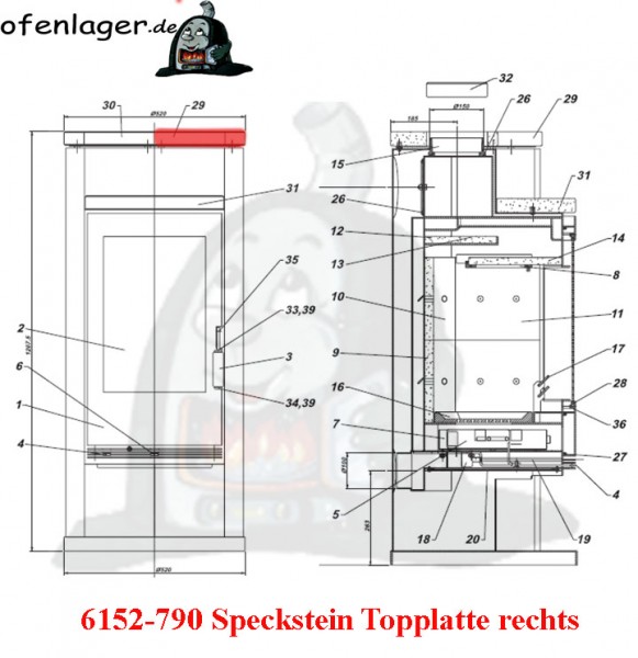 6152-790 Speckstein