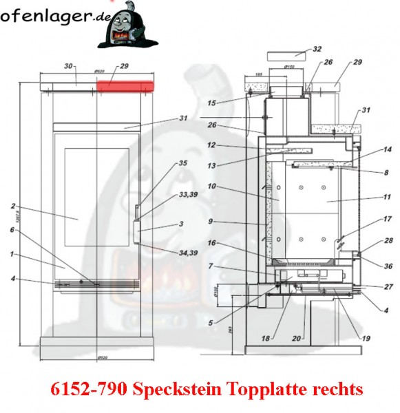 6152-790 Speckstein