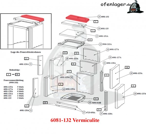 6081-132 Vermiculite