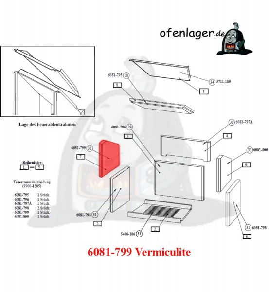 6081-799 Vermiculite