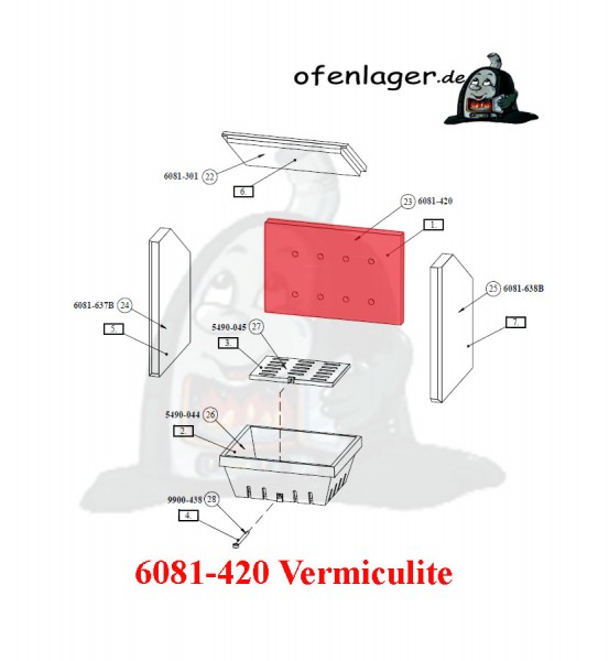 6081-420 Vermiculite