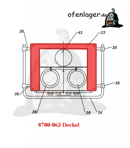 8700-063 Deckel