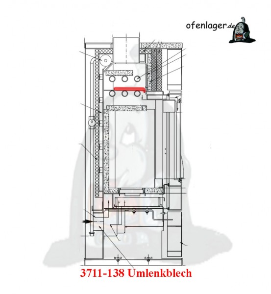 3711-138 Umlenkblech