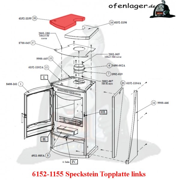 6152-1155 Speckstein