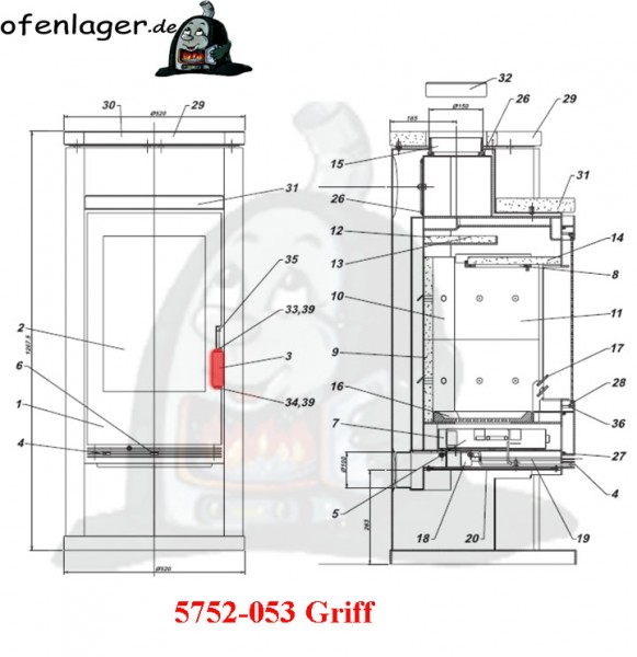 5752-053 Griff