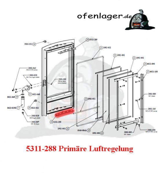 5311-288 Primäre Luftregelung