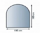 Bodenplatte Zunge 0,6x100x100 cm