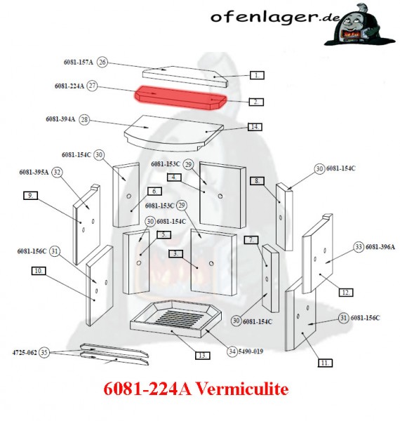 6081-224A Vermiculite