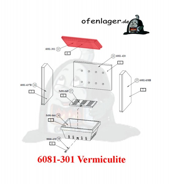 6081-301 Vermiculite